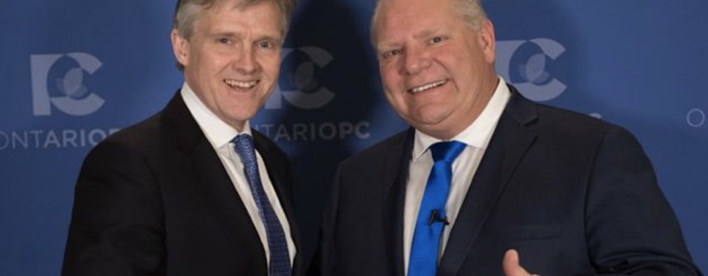 Premier Doug Ford and Minister Rod Philips